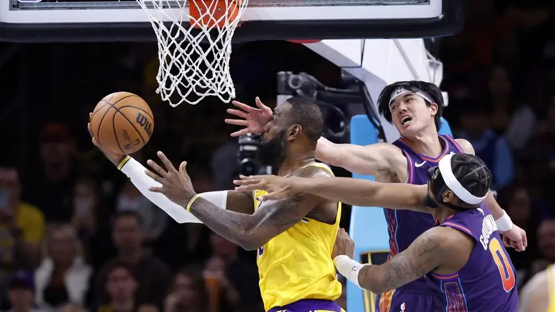 Lakers vs Phoenix Suns match player stats