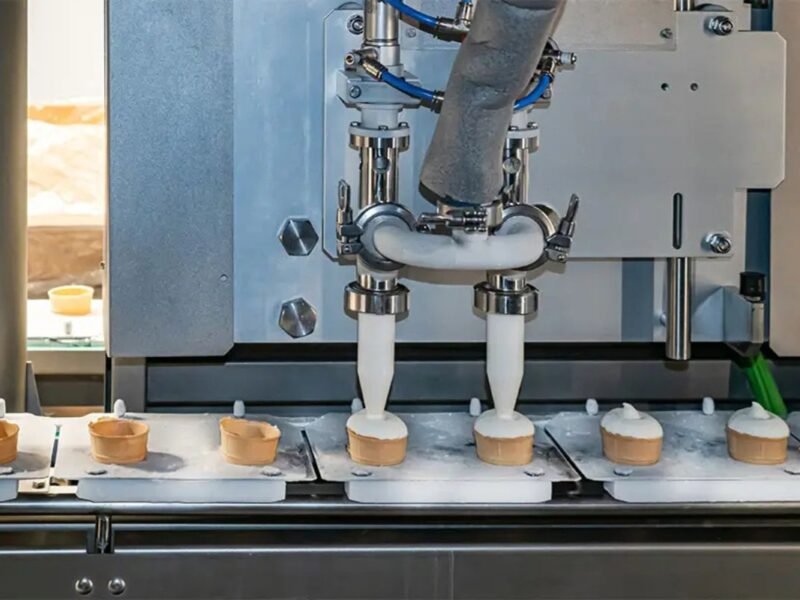 Design, Analysis and Fabrication of an Ice Cream Machine