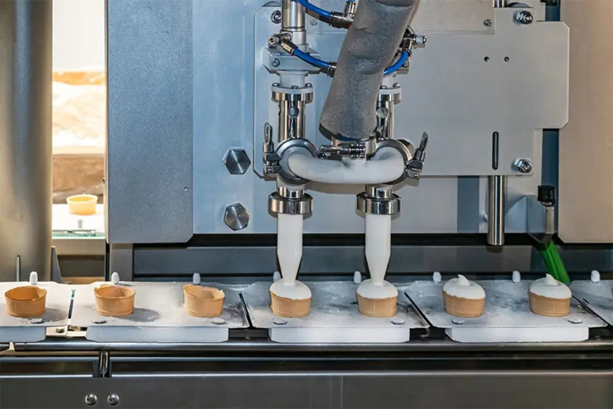 Design, Analysis and Fabrication of an Ice Cream Machine